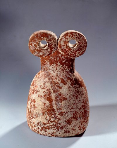 Idol with Terracotta Eyes by Mesopotamian School
