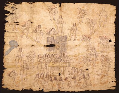 Codex San Pedro Atlapolco by Mexican School