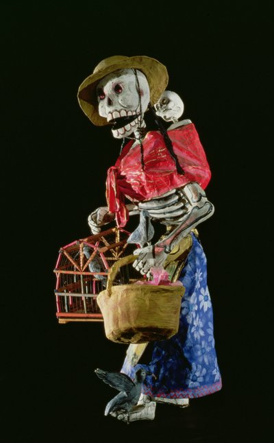 Figure for The Day of the Dead by Mexican School