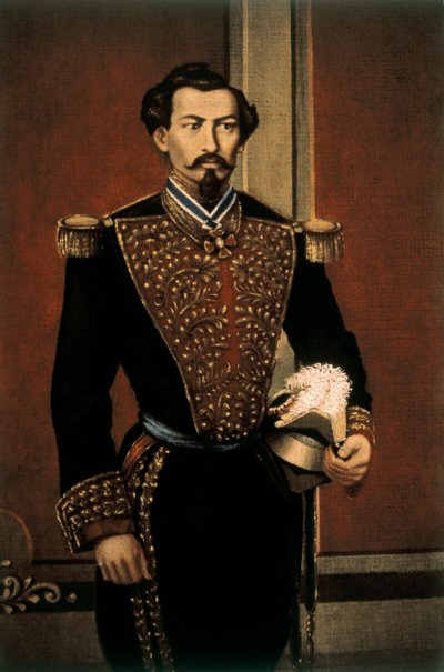 Portrait of Miguel Miramon by Mexican School