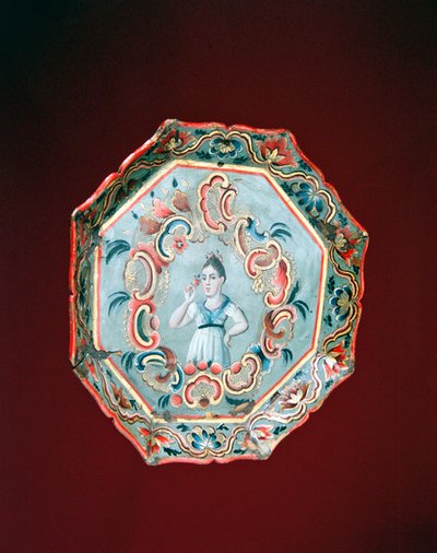 Tray, Late 19th Century by Mexican School