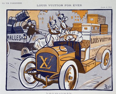 Advertising for Louis Vuitton by Mich