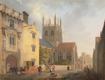 Merton College, Oxford by Michael Rooker