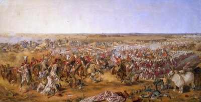 16th Lancers, Battle of Aliwal, 28 January 1846 by Michael Angelo Hayes