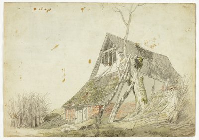 Farm House in Ruins by Michael Angelo Rooker