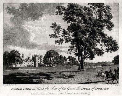 Knole Park in Kent, the Seat of His Grace the Duke of Dorset, 1775 by Michael Angelo Rooker