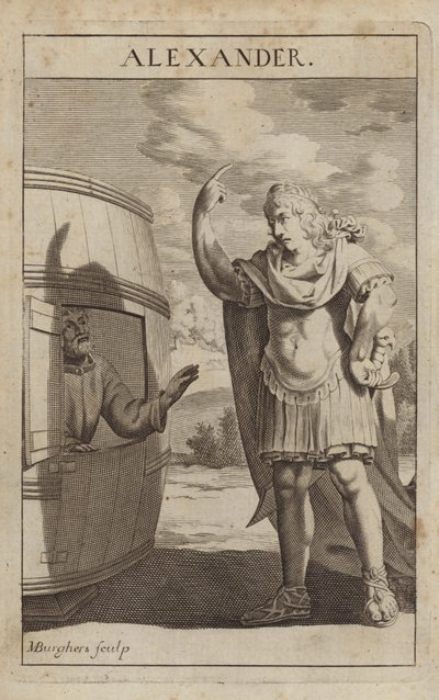 Alexander the Great, Macedonian Greek king and general by Michael Burghers