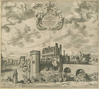Caverswall Castle by Michael Burghers