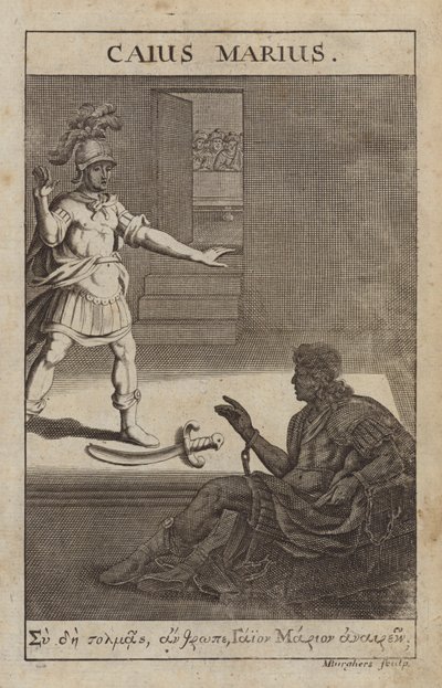 Gaius Marius, Roman general and statesman by Michael Burghers