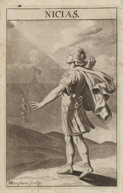Nicias, Athenian Politician and General of the Peloponnesian War by Michael Burghers