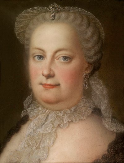 Portrait of Empress Maria Theresia of Austria (1717-1780) by Michael Christoph Hagelgans