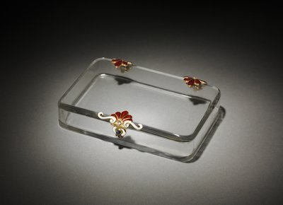 Cigarette Case, House of Fabergé, c.1895-1910 by Michael Evlampievich Perkhin