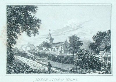 Niton Church, Isle of Wight, from Michael Faraday
