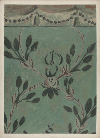 Free Hand Wall Decoration, 1935-1942 by Michael Lauretano