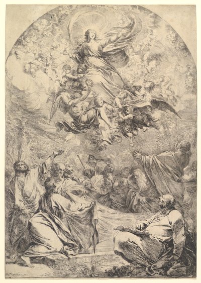 The Assumption of the Virgin, 1683 by Michael Lucas Leopold Willmann