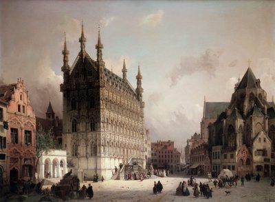 The Town Hall of Louvain by Michael Neher
