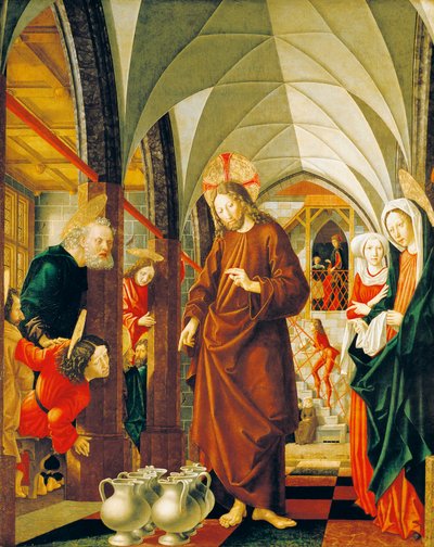 Wedding at Cana by Michael Pacher