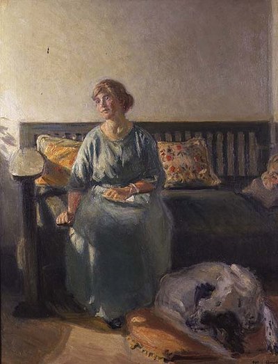 Portrait of Helga, the Artist