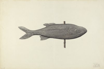 Fish Weather Vane by Michael Riccitelli