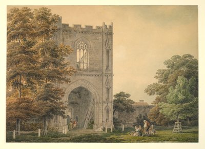 Ruined Gateway at the Abbey, Bury St Edmunds, 1788-1801 by Michael Rooker