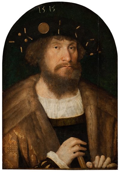 Portrait of King Christian II of Denmark by Michael Sittow