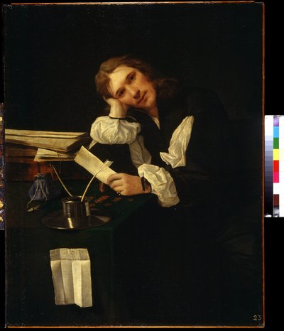 Portrait of a Young Man, Self-Portrait by Michael Sweerts