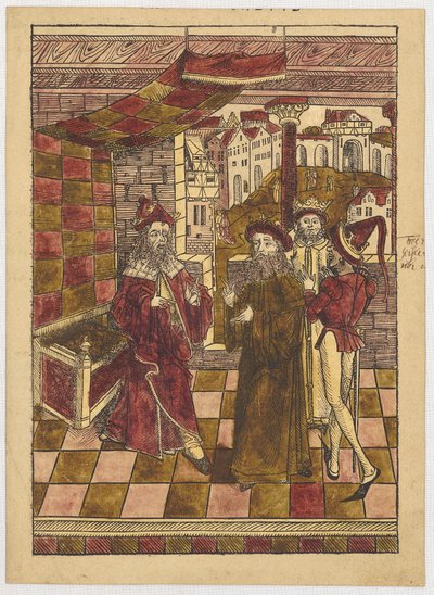 The Three Wise Men before Herod by Michael Wolgemut