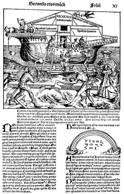 Page from the Book The Nuremberg Chronicle, by Hartmann Schedel by Michael Wolgemut