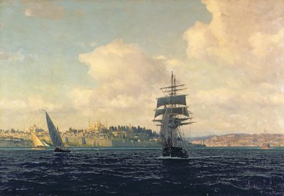 A View of Constantinople by Michael Zeno Diemer