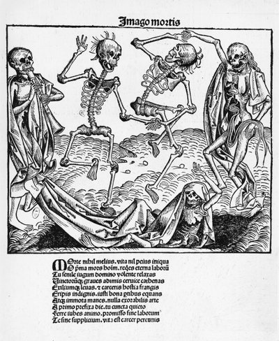 Danse Macabre, illustration from 