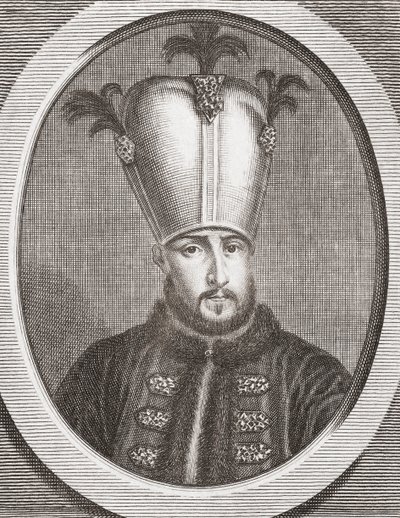 Ahmed III, Sultan of the Ottoman Empire by Michael van der Gucht