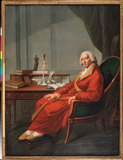 Portrait of the Imperial Chancellor of Russia Count Ivan Osterman by Michail Fyodorovich Voinov