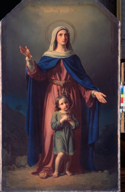 Martyr Cyricus of Tarsus and His Mother Julita by Michail Ivanovich Skotti