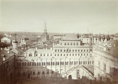 Facade of the Terem Palace in the Moscow Kremlin by Michail Michailovich Panov