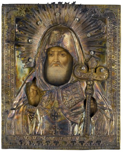 Saint Mitrofan of Voronezh by Michail Vasilyevich Borodulin