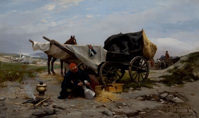Rest from the Voyage by Michal Pawel Gorstkin Wywiórski