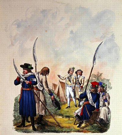 Costumes of the Polish Army after 1700 by Michal Stachowicz