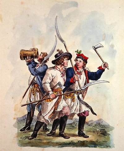 Costumes of the Polish Army after 1700 by Michal Stachowicz