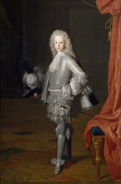 Louis I as Prince of Asturias, 1717 by Michel Ange Houasse