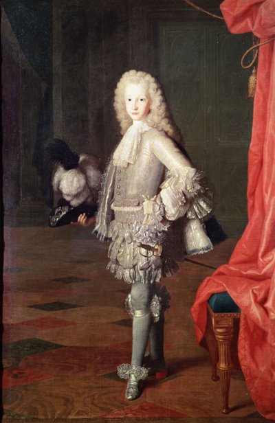 Portrait of Louis I of Spain by Michel Ange Houasse
