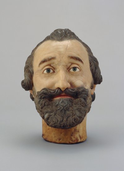Portrait Head of Henry IV of France, c.1610 by Michel Bourdin