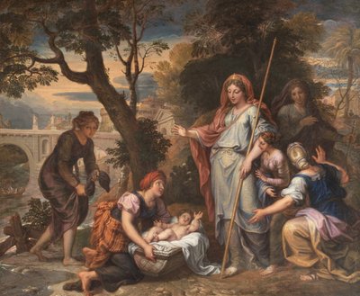 Moses Saved from the Waters by Michel Corneille the Younger