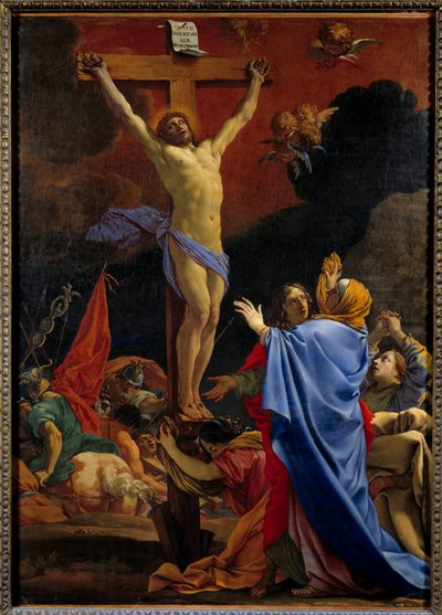 Christ on the Cross by Michel Dorigny