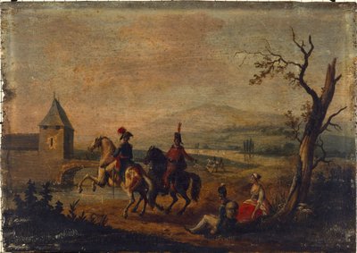Militaries in a Landscape by Michel Duplessis