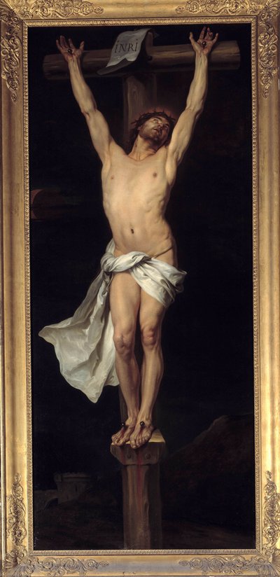 Christ on the Cross (INRI) by Michel Francois Dandre Bardon