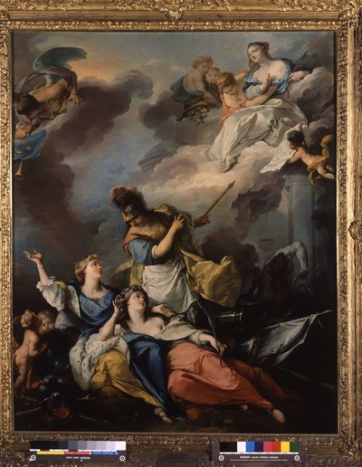 Allegory of the Peace of Vienna in 1606 by Michel Francois Dandre Bardon