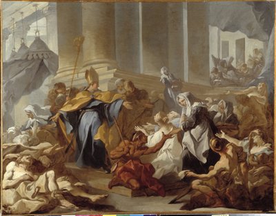 The Good Works of St. Thomas (Saint Thomas de Villeneuve) by Michel Francois Dandre Bardon