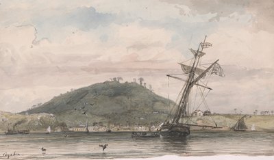 San Fernando, and Naparima Hill by Michel Jean Cazabon