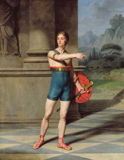 Portrait of Nicolas Baptiste in the Role of Horace by Michel Martin Drolling