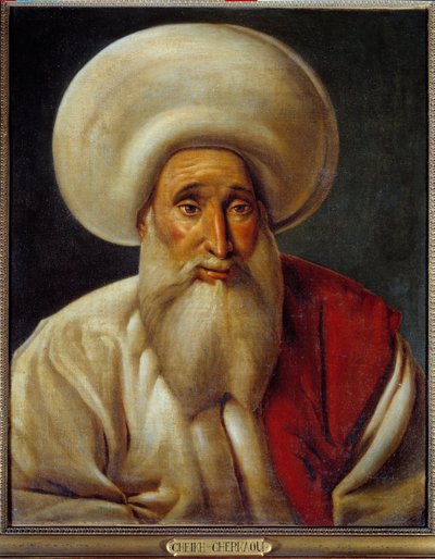 Portrait of Sheik Cherkaoui by Michel Rigo